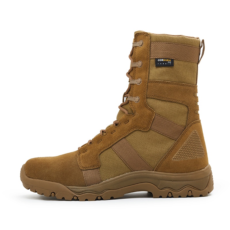Suede Larruzko Cordura Desert Bota taktikoak